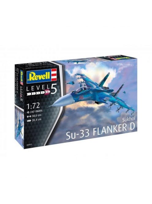 Revell - Sukhoi Su-33 Navy Flanker, (3911)