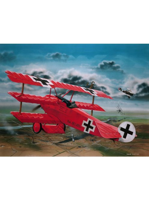 Revell - Fokker Dr.1 Manfred Von Richthofen 1:28 (4744)