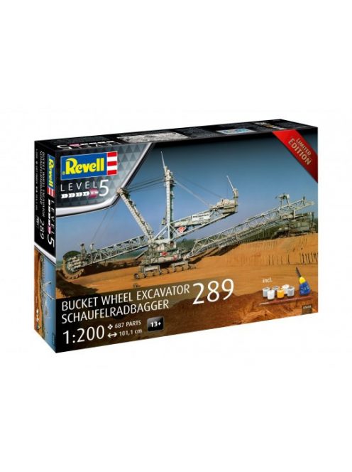 Revell - Gift Set Bucket Wheel Excavator 289 / Schaufelradbagger 289