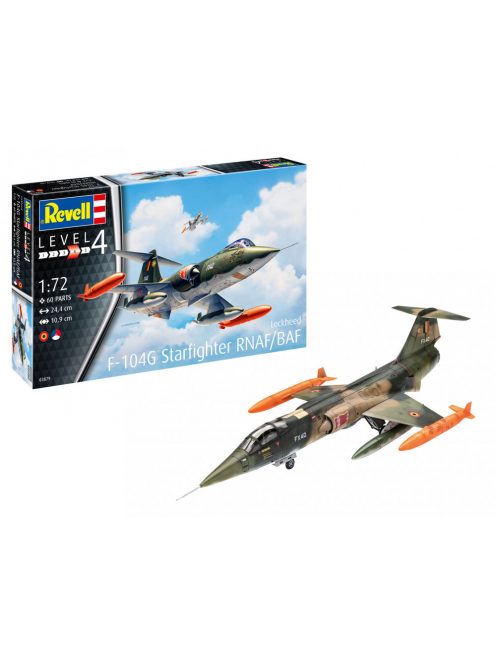 Revell Modell szett F-104 G Starfighter NL/B 1:72