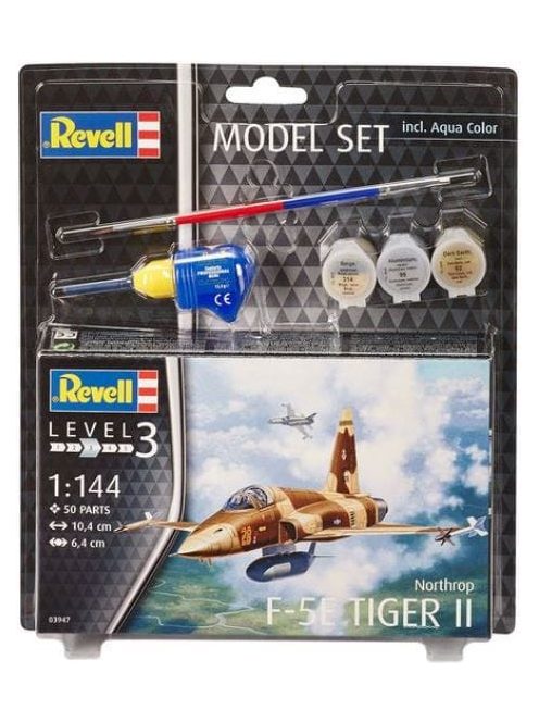 Revell - Model Set F-5E Tiger II 1:144 (63947)