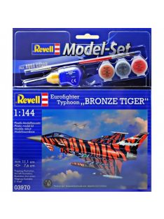   Revell - Model Set - Eurofighter Typhoon Bronze Tiger 1:144 (63970)