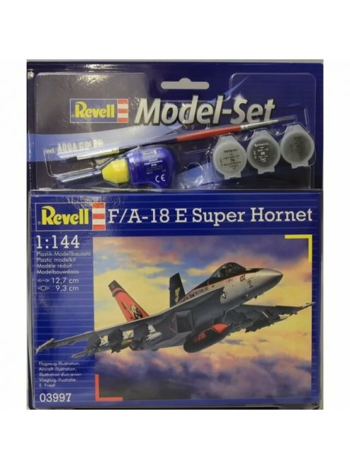 Revell - Model Set - F/A-18E Super Hornet 1:144 (63997)