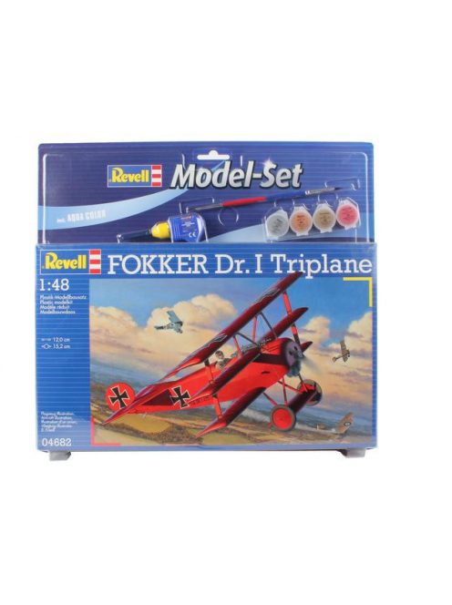 Revell - Model Set - Fokker Dr. 1 Triplane 1:72 (64116)