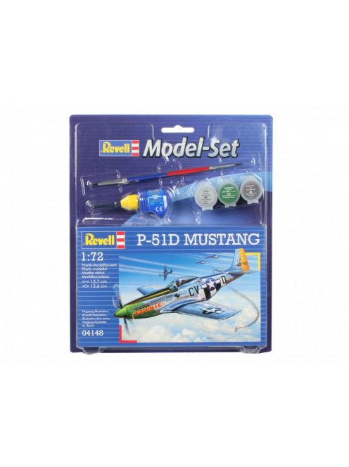 Revell - Model Set - P-51D Mustang 1:72 (64148)