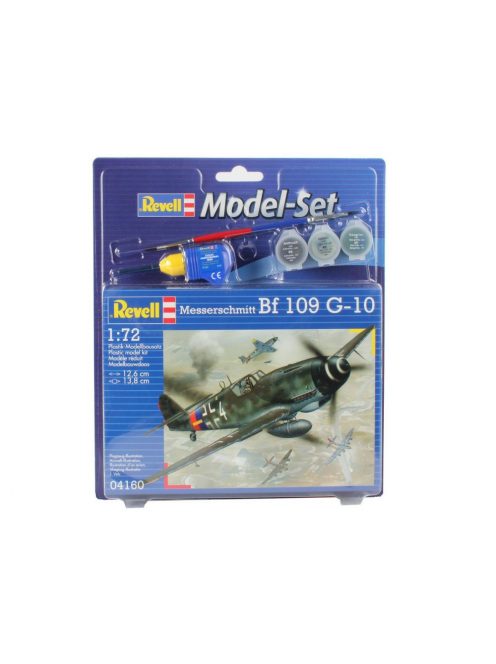 Revell - Model Set - Messerschmitt Bf 109 G-10 1:72 (64160)