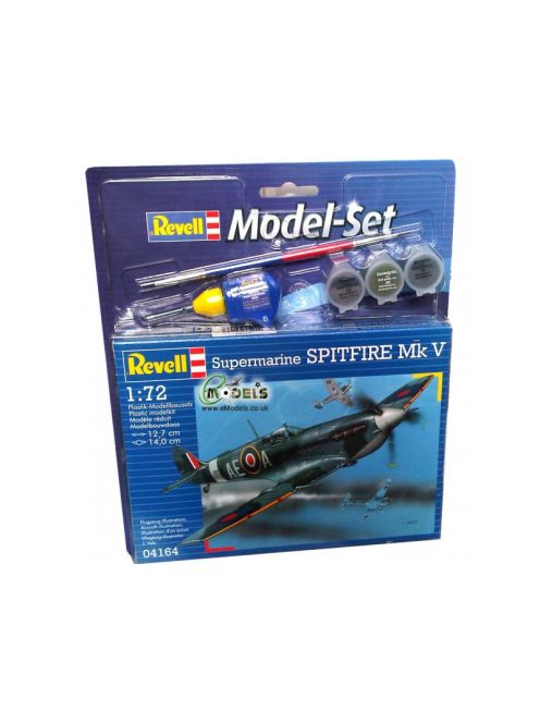 Revell - Model Set - Supermarine Spitfire Mk.V 1:72 (64164)