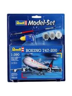 Revell - Model Set - Boeing 747-200 1:390 (64210)