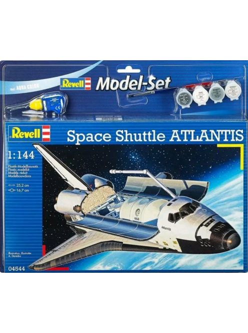 Revell - Model Set - Space Shuttle Atlantis 1:144 (64544)