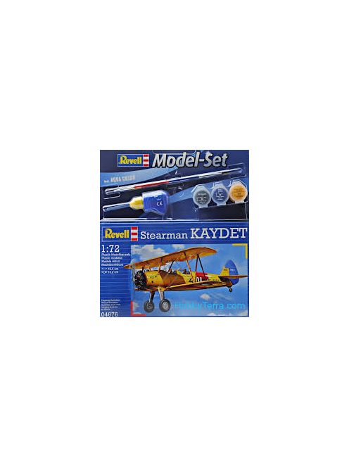 Revell - Model Set Stearman Kaydet 1:72 (64676)