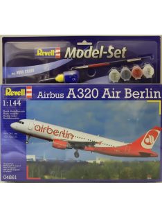 Revell - Model Set - Airbus A320 AirBerlin 1:144 (64861)