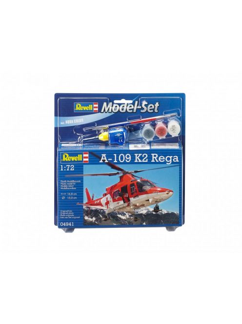 Revell - Model Set A-109 K2 Rega 1:72 (64941)