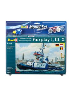   Revell - Model Set - Harbour Tug Boat 'Fairplay' I, III, X 1:144 (65213)