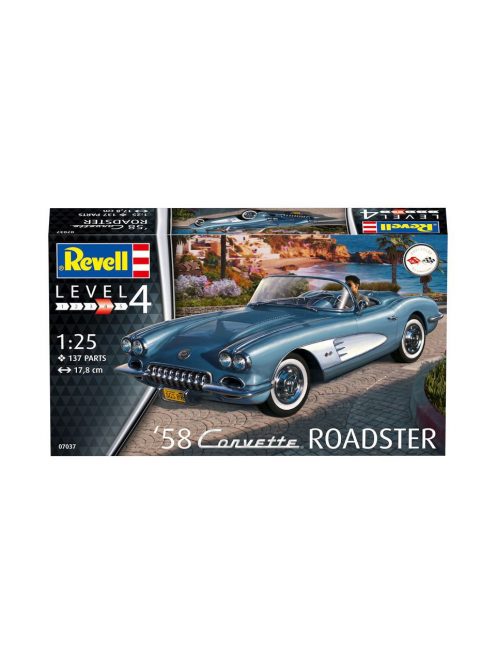 Revell - Model Set '58 Corvette Roadster (67037)