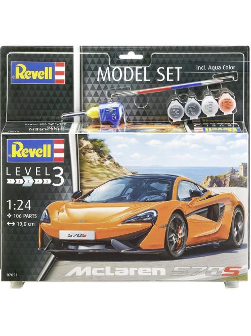 Revell - Model Set McLaren 570S 1:24 (67051)