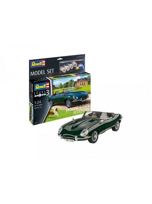 Revell - Model Set Jaguar E-Type Roadster