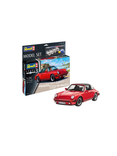 Revell - Model Set Porsche 911 Carrera 3.2 Targa (G-Model)