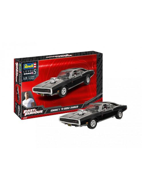 Revell - Model Set F&F Dominixs 1970 Dodge Charger