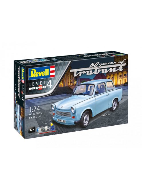 Revell - Trabant 601S 60 Years of Trabant