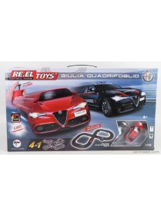   Re-El Toys - Track - Pista Pista Componibile Alfa Romeo Giulia Quadrifoglio 2015 "3.8 Metri"