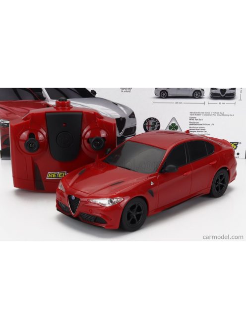 Reel Toys - Alfa Romeo Giulia Quadrifoglio 2015 Red