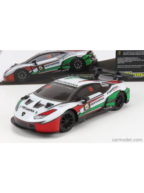 Re-El Toys - Lamborghini Huracan Gt3 N 5 Racing 2019 White Green Red