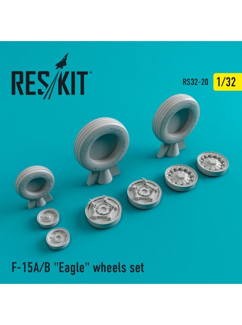 Reskit - F-15 (A,B) "Eagle" (weighted) wheels set  (1/32)