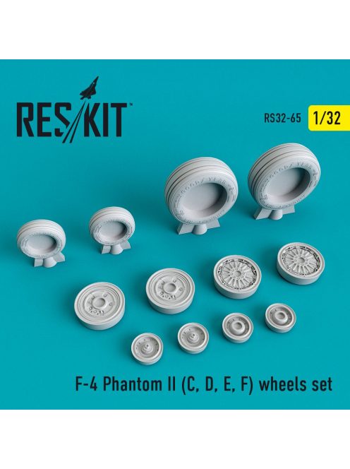 Reskit - F-4 (C,D,E,F) "Phantom II" wheels set (1/32)