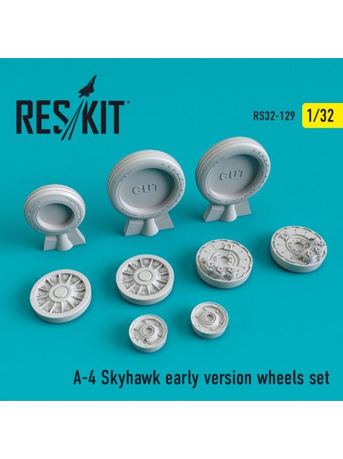 Reskit - A-4 "Skyhawk" early version wheels set (1/32)