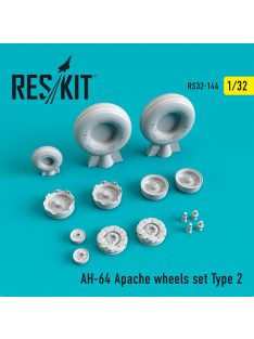 Reskit - AH-64 "Apache" wheels set type 2  (1/32)