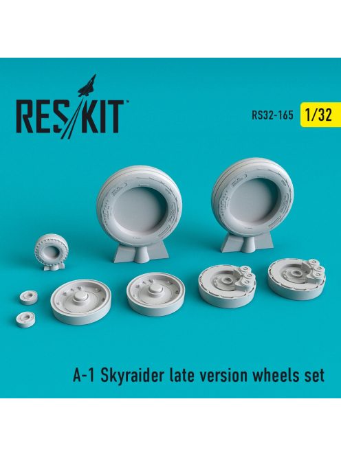 Reskit - A-1 "Skyraider" (late version) wheels set (1/32)