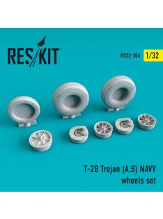   Reskit - T-28 (A,B) "Trojan" NAVY wheels set (1/32)