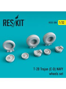   Reskit - T-28 (C,D) "Trojan" NAVY wheels set (1/32)