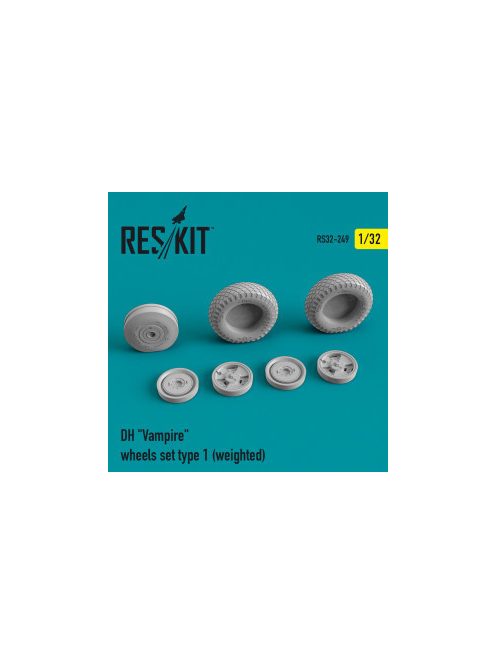 Reskit - DH "Vampire" wheels set type 1 (weighted) (1/32)