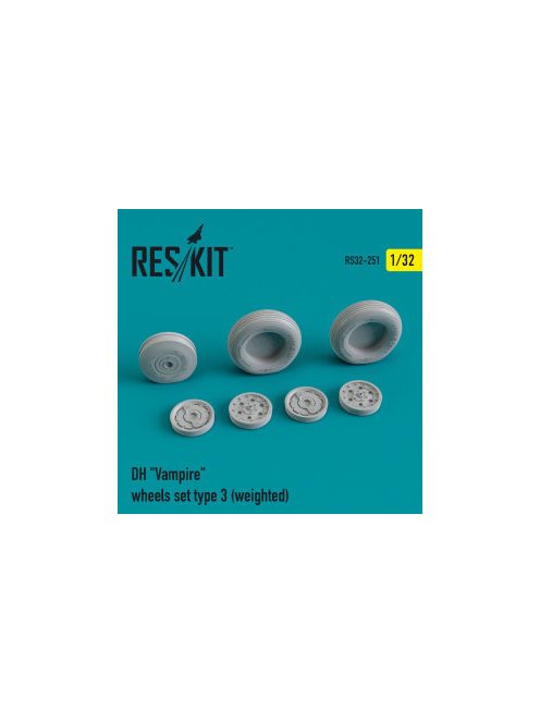 Reskit - DH "Vampire" wheels set type 3 (weighted) (1/32)