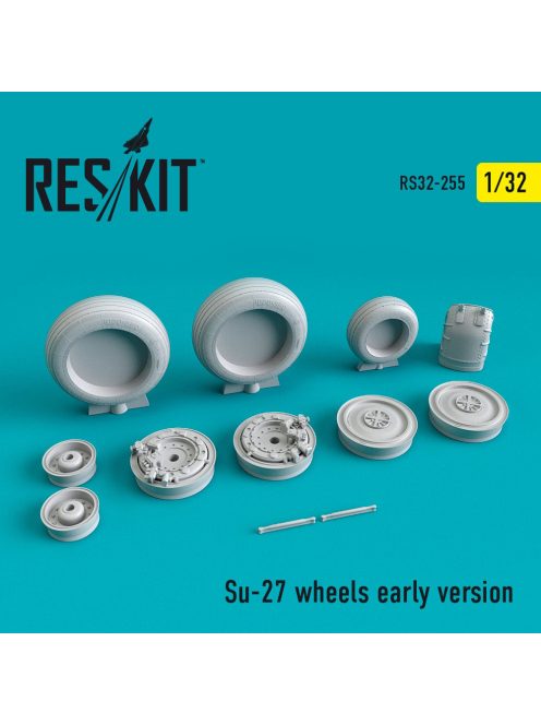 Reskit - Su-27 wheels set (early version) (1/32)