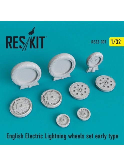 Reskit - EE Lightning wheels set (early type) (1/32)