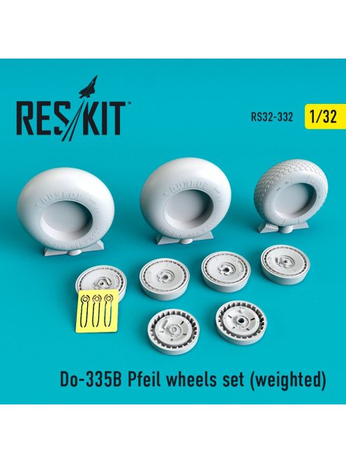 Reskit - Do-335В "Pfeil" wheels set  (weighted) (1/32)