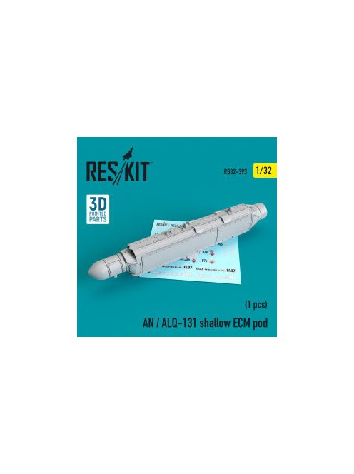 Reskit - AN / ALQ-131 shallow ECM pod (A-7, A-10, F-4, F-16, F-111, C-130) (1/32)