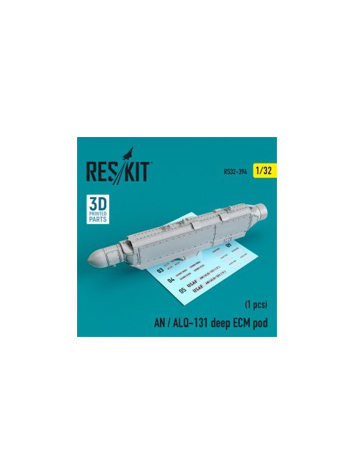 Reskit - AN / ALQ-131 deep ECM pod (A-7, A-10, F-4, F-16, F-111, C-130) (1/32)