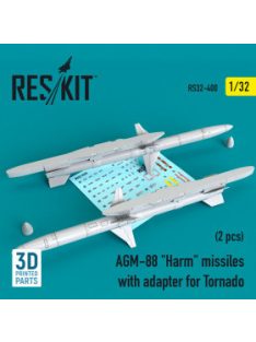   Reskit - AGM-88 "Harm" missiles with adapter for Tornado (2 pcs) (1/32)