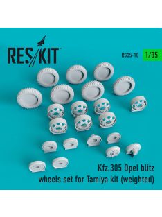   Reskit - Kfz.305 Opel blitz wheels set for Tamiya Kit (weighted) (1/35)