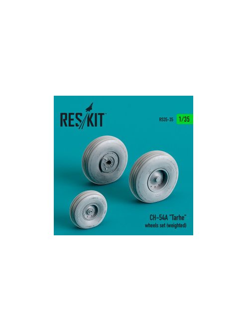 Reskit - CH-54A "Tarhe" wheels set (weighted) (1/35)