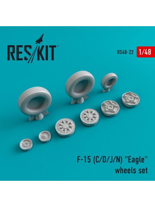 Reskit - F-15 (C,D,J,N) "Eagle" (weighted) wheels set (1/48)