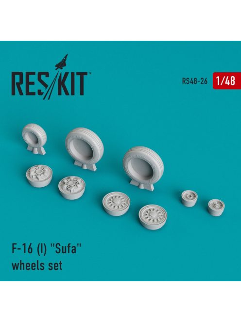 Reskit - F-16I "Sufa" (weighted) wheels set (1/48)