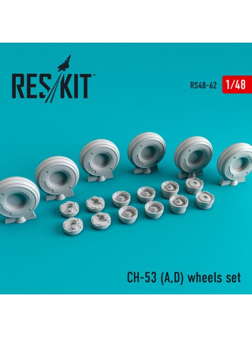 Reskit - CH-53 (A,D) wheels set (1/48)