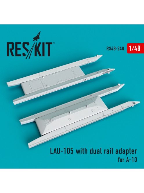 Reskit - LAU-105 launchers for A-10 (2 pcs)  (1/48)