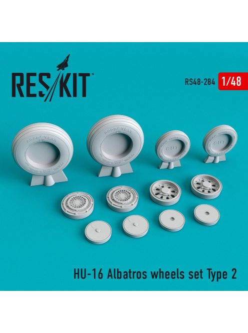 Reskit - HU-16 "Albatros" wheels set type 2 (1/48)