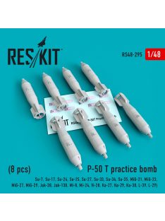   Reskit - P-50 T practice bombs (8 pcs)(Su-7, Su-17, Su-24, Su-25, Su-27, Su-33, Su-34, Su-35, MiG-21, MiG-23,