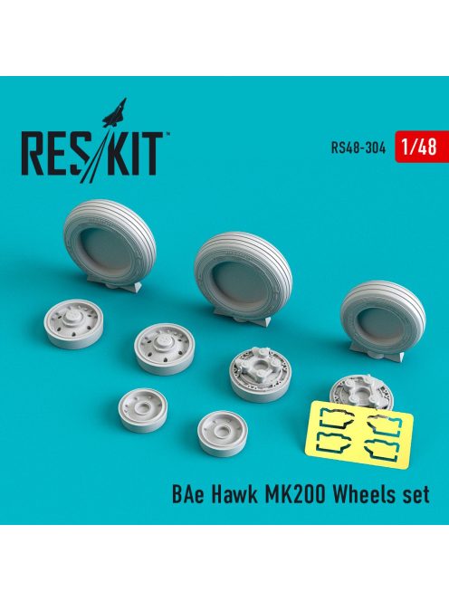 Reskit - BAe Hawk MK200 wheels set (1/48)